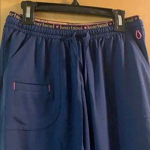 Heartsoul scrubs - navy. S.